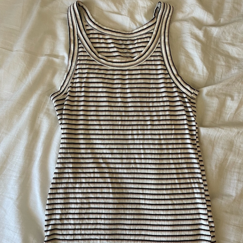 american eagle striped tank
